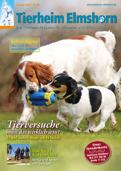 Tierheim Journal Nr. 3 | August 2010