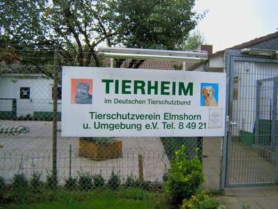 Eingang Tierheim Elmshorn